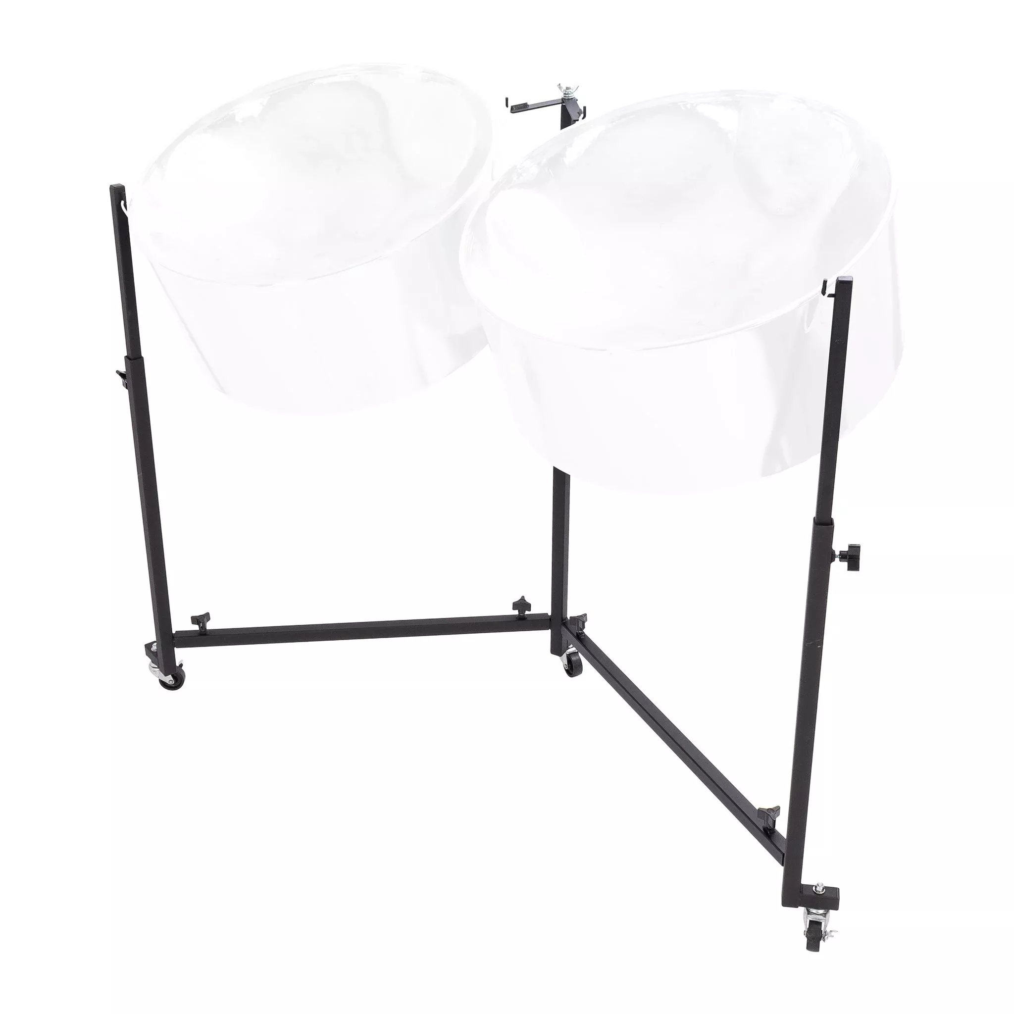 Percussion Plus Hammer Series double steel pan stand (PP9205)
