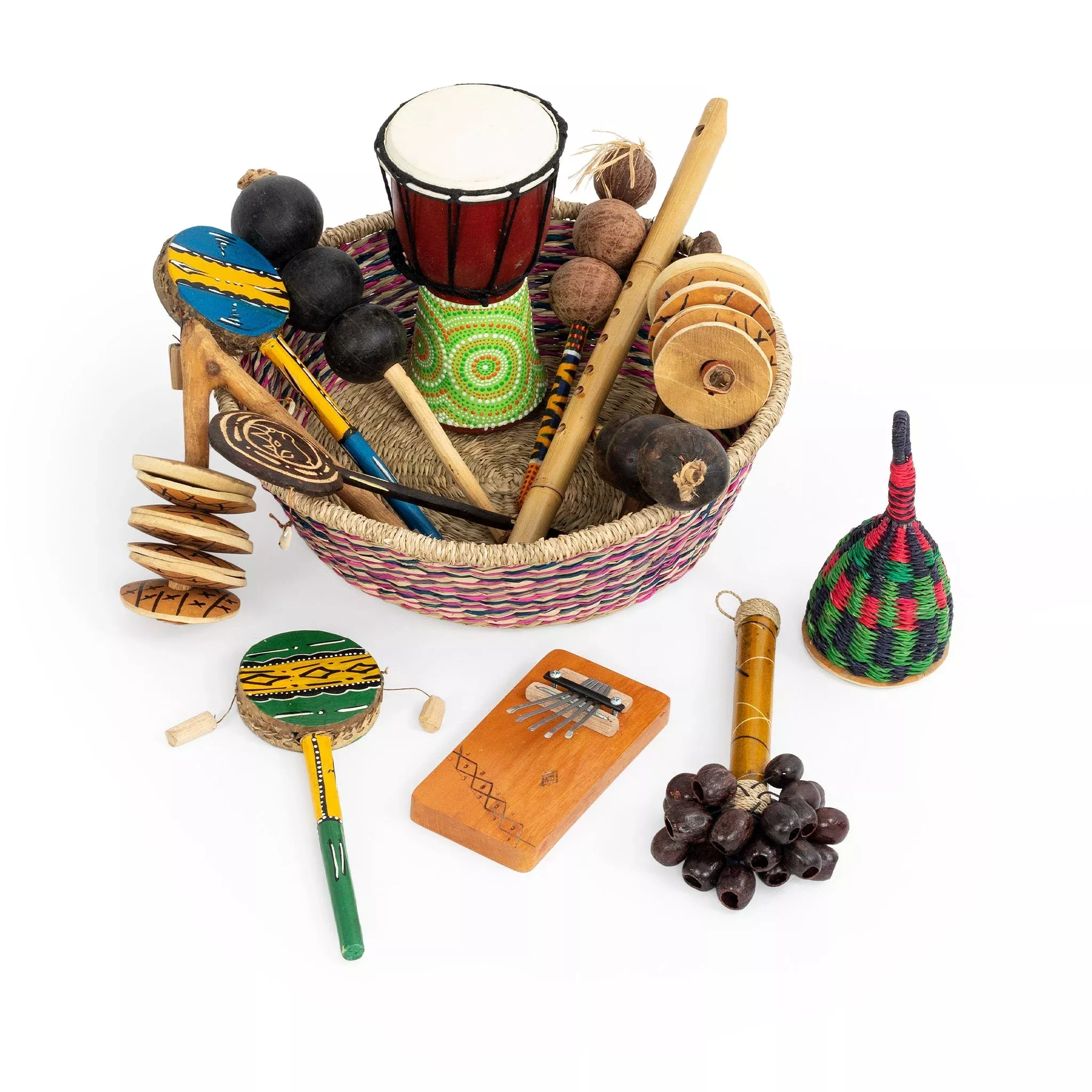 Percussion Plus Honestly Made African basket (PP2053)