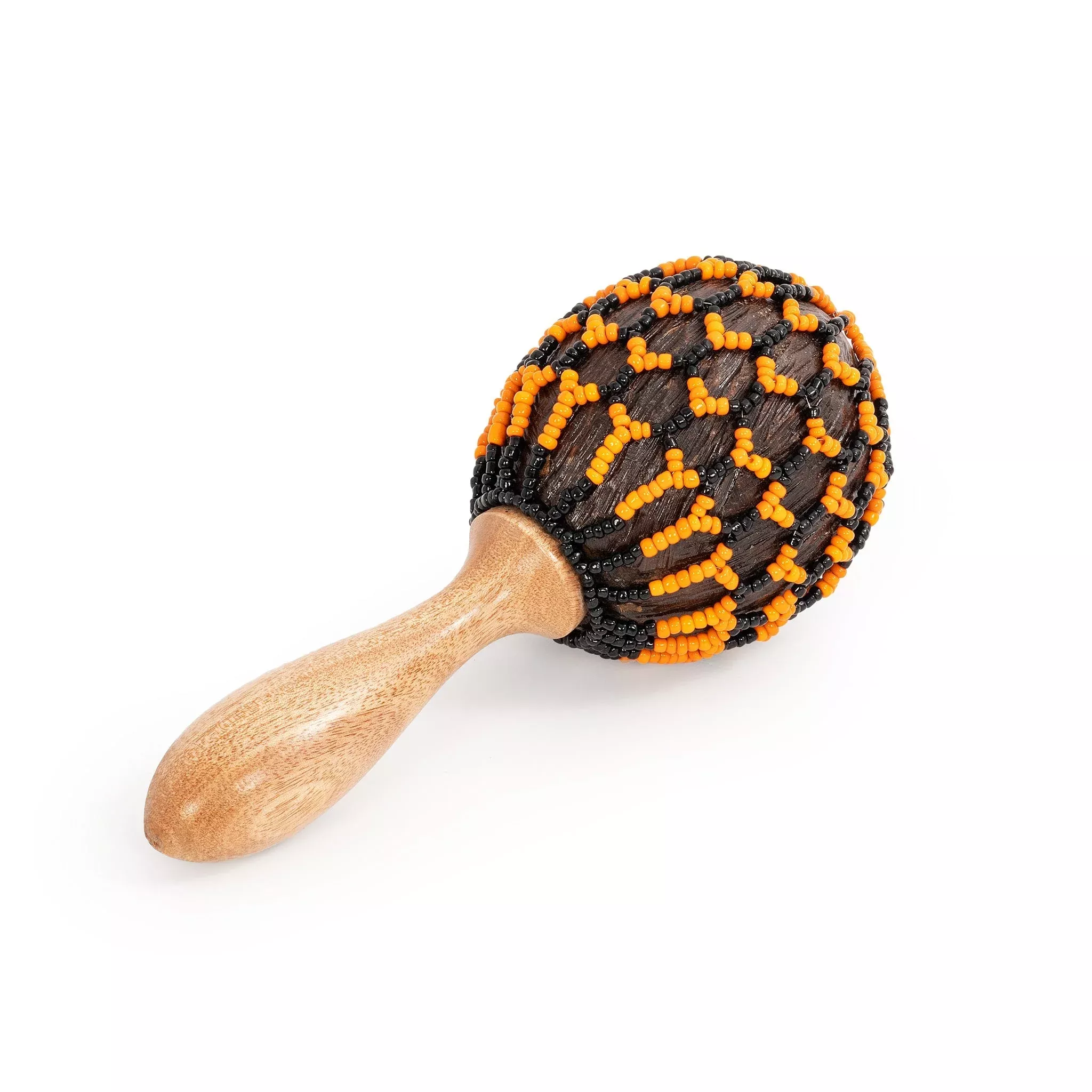 Percussion Plus Honestly Made Beaded afuche de coco (PP523)
