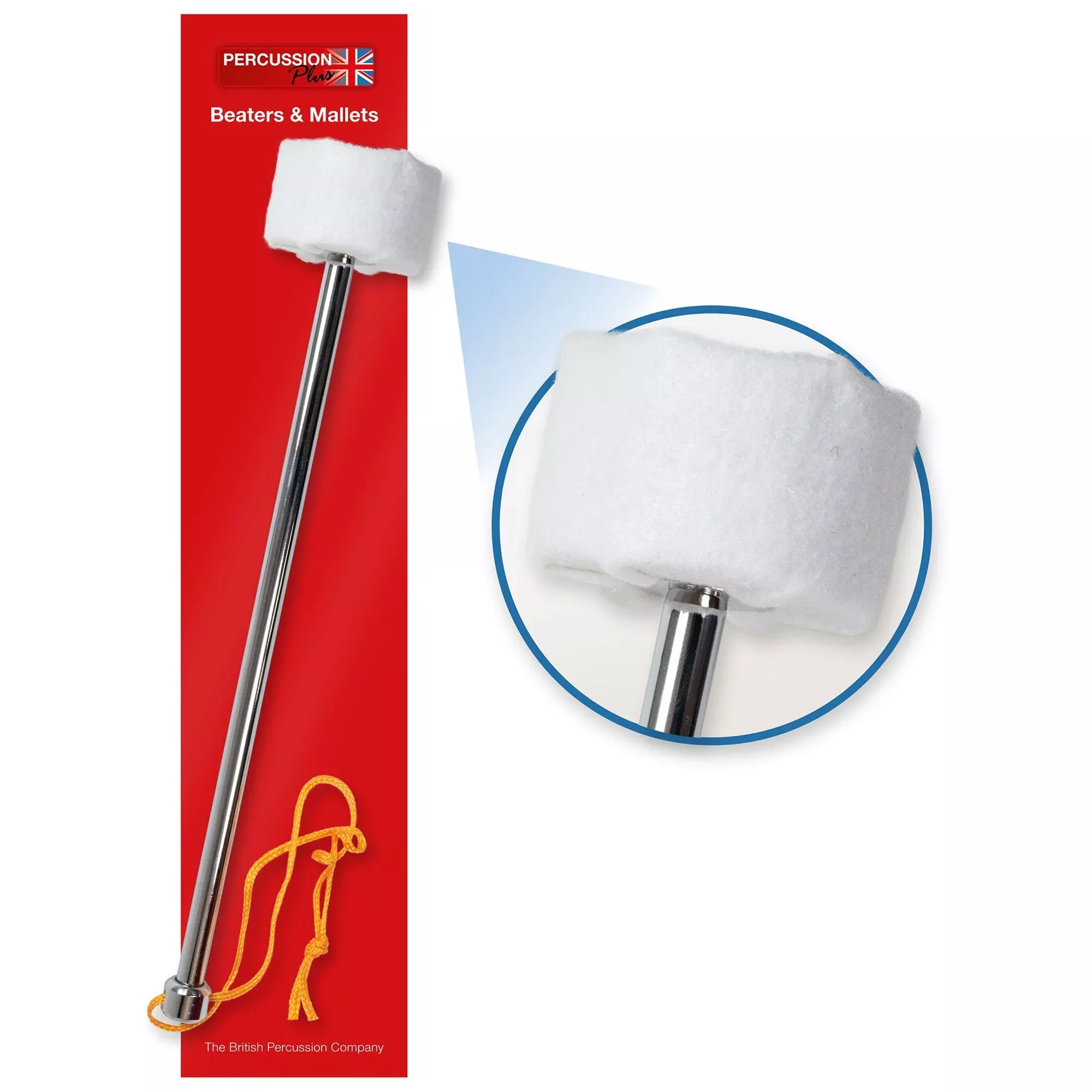 Percussion Plus medium surdo beater (PP432)