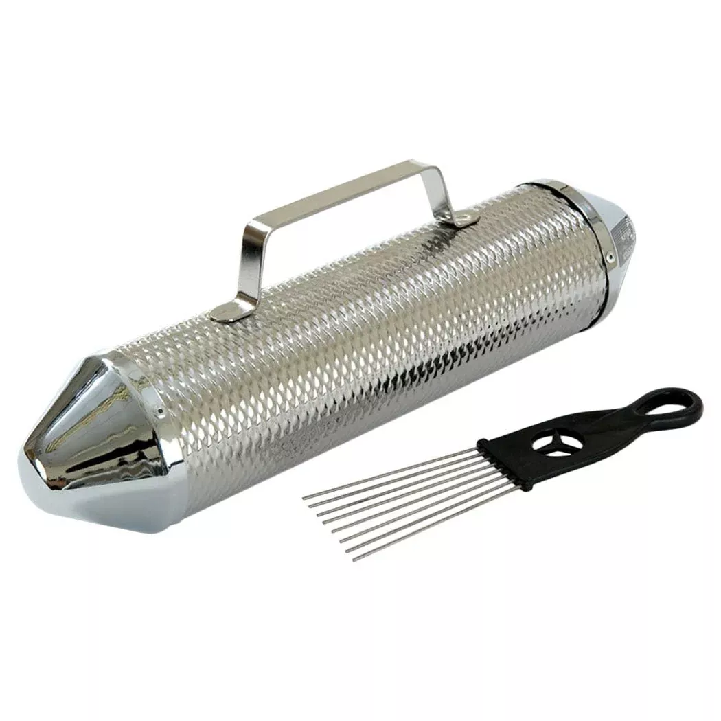 Percussion Plus metal guiro with scraper (PP1122)