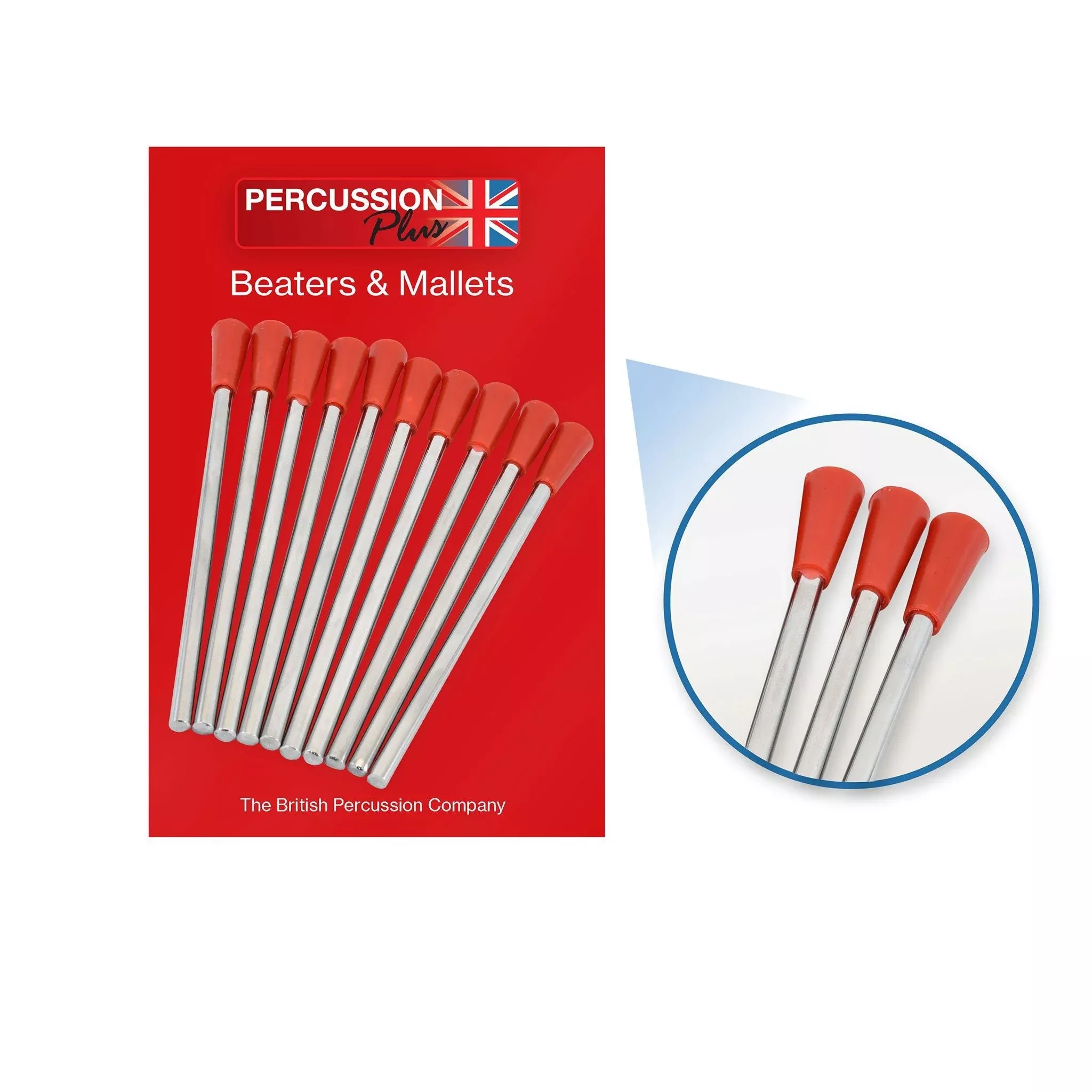 Percussion Plus pack of 10 triangle beaters (PP553)
