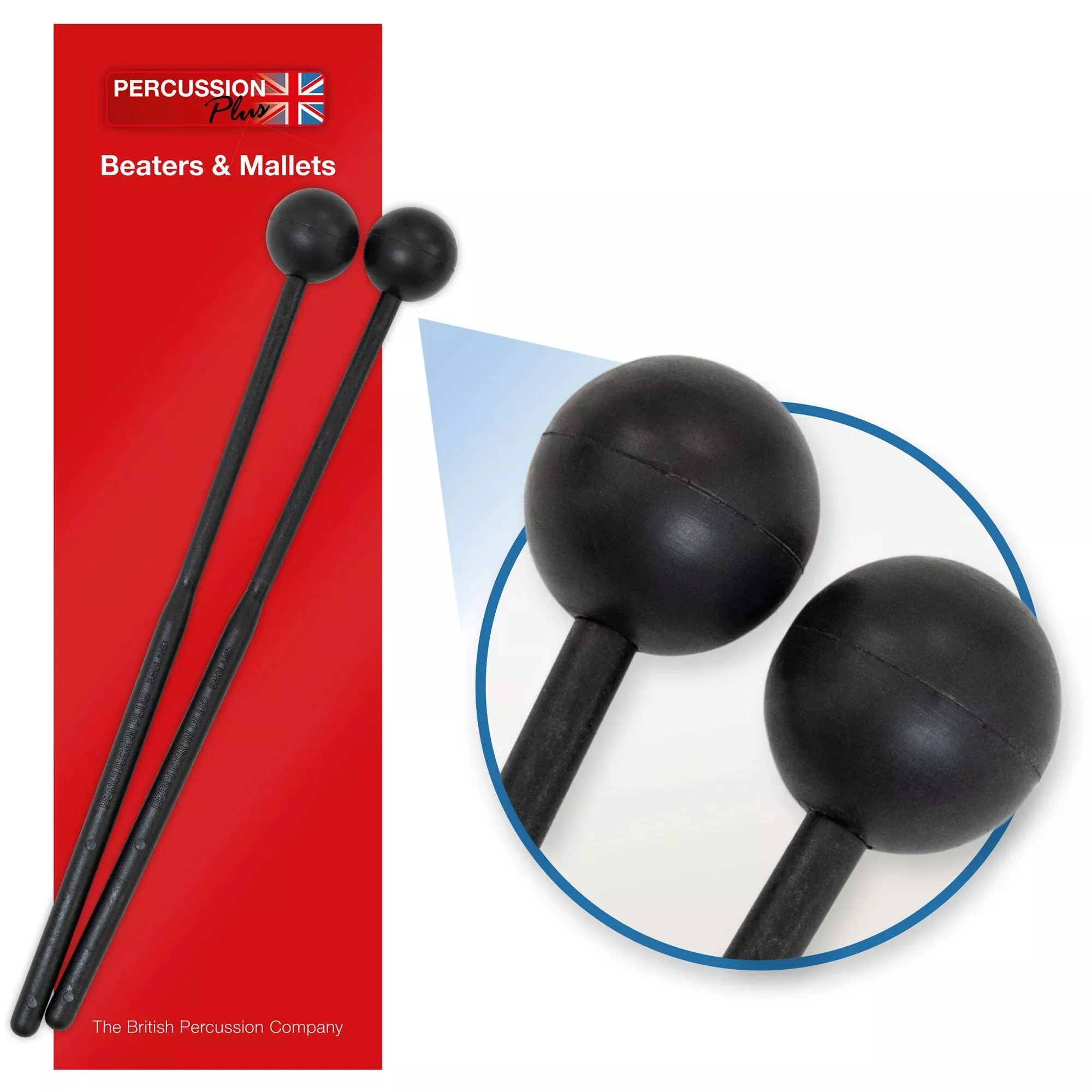 Percussion Plus pair of beaters – soft (PP064)