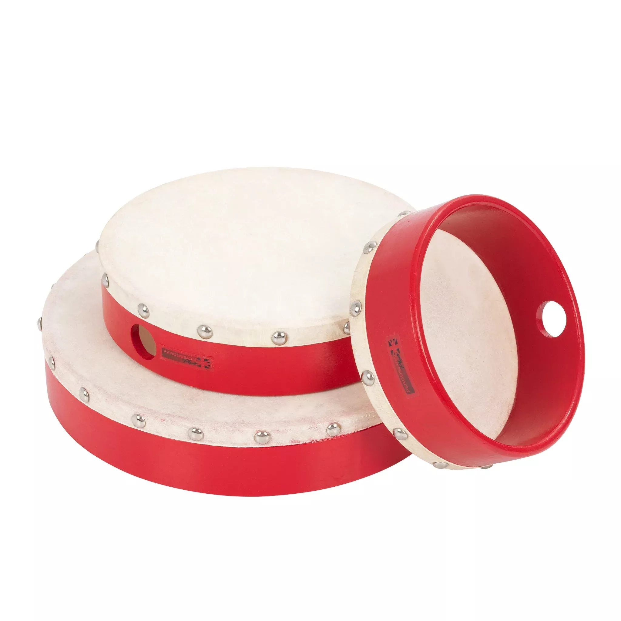 Percussion Plus PP0345 Tambour wood shells 6″, 8” and 10” – pack of 3 (PP0345)