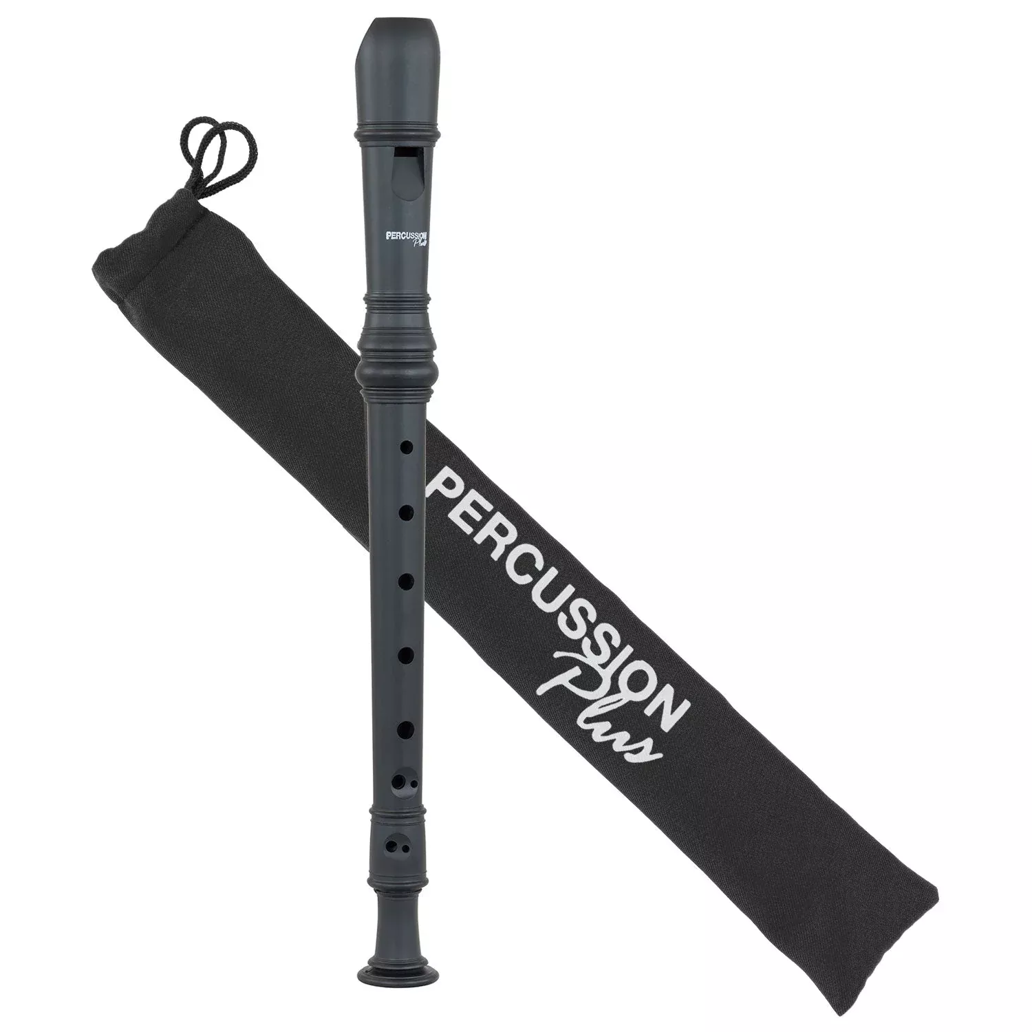 Percussion Plus PP1612 descant recorder – Matt black (PP1618)