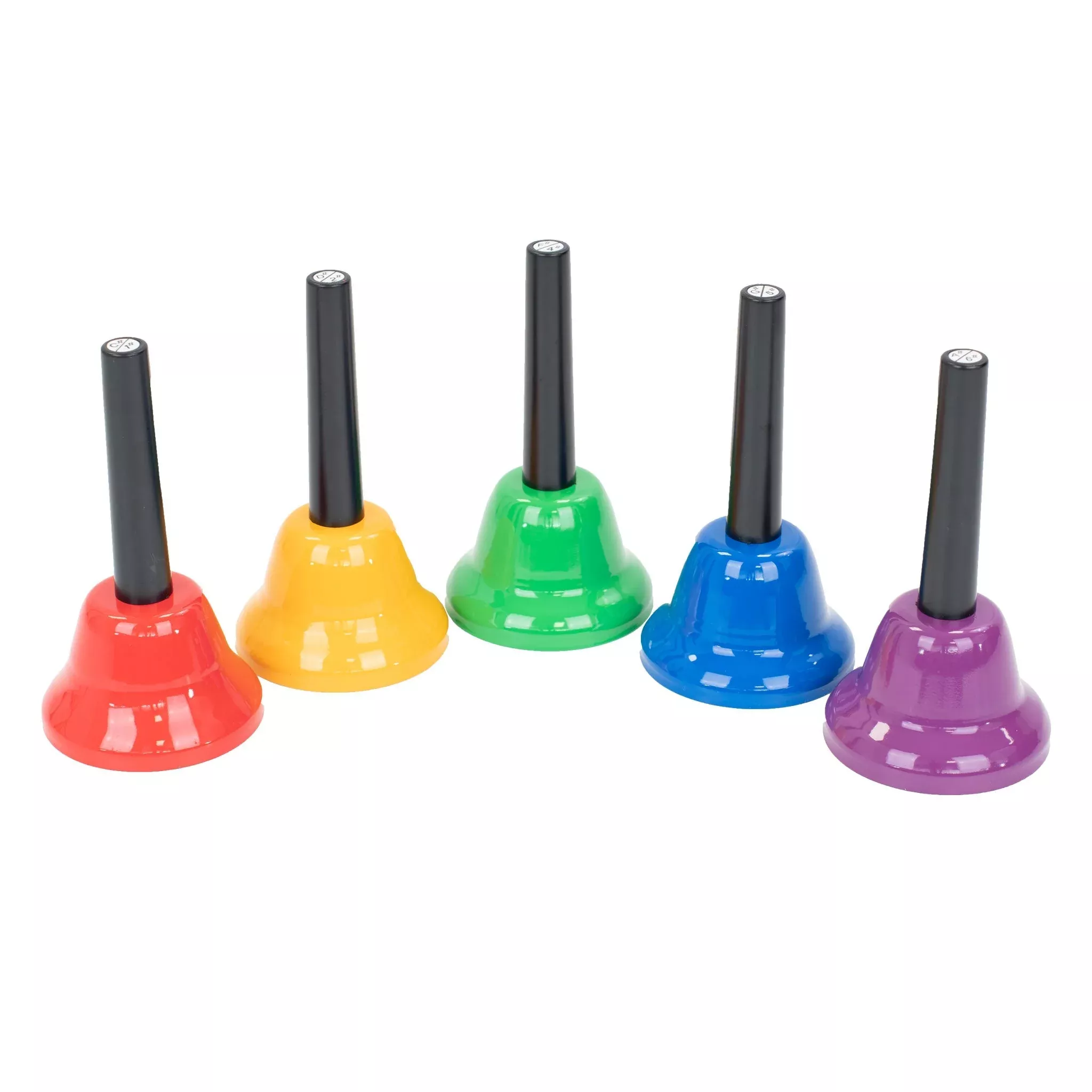 Percussion Plus PP274 hand bells – set of 5 chromatic (PP274)