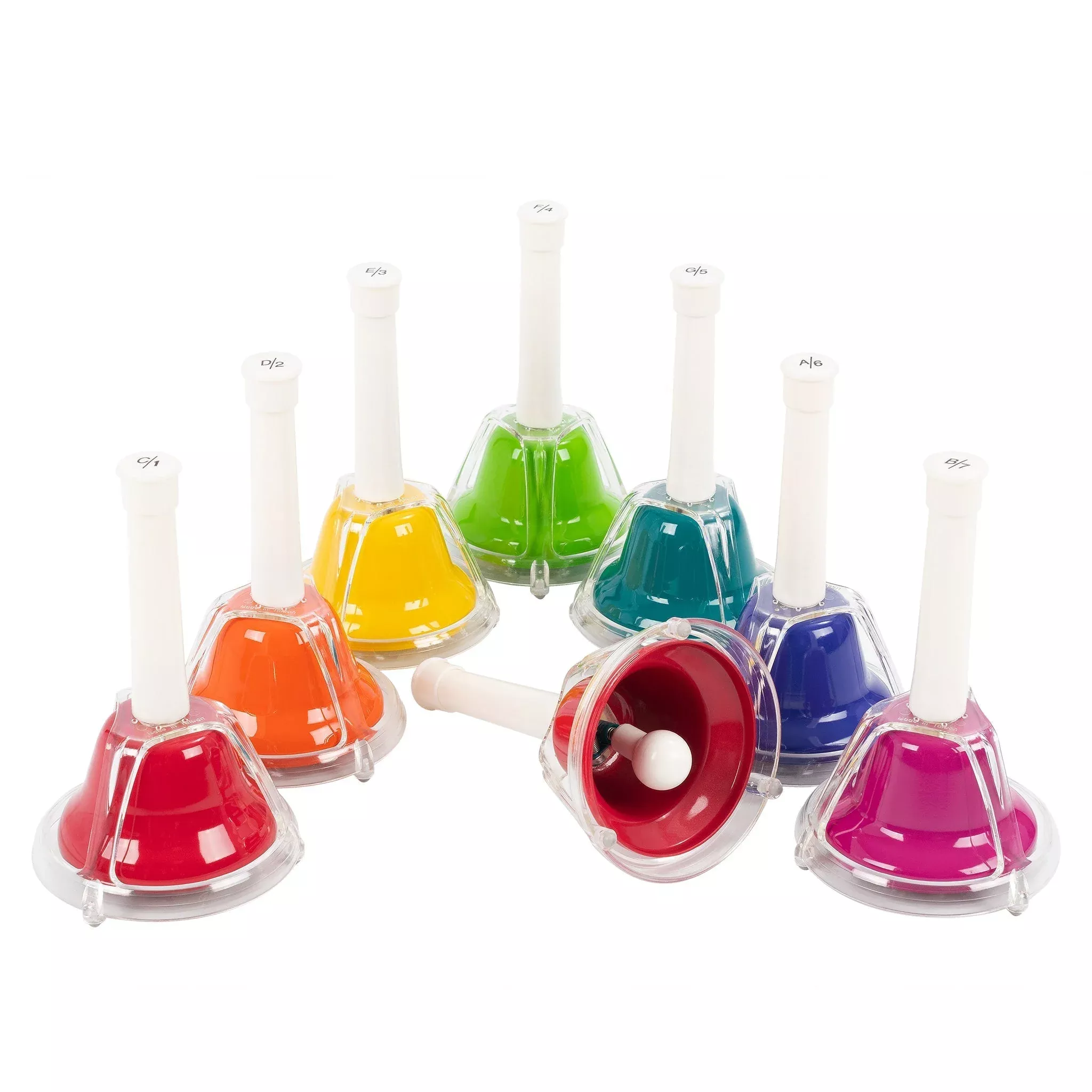 Percussion Plus PP275 combi hand bells – set of 8 (PP275)