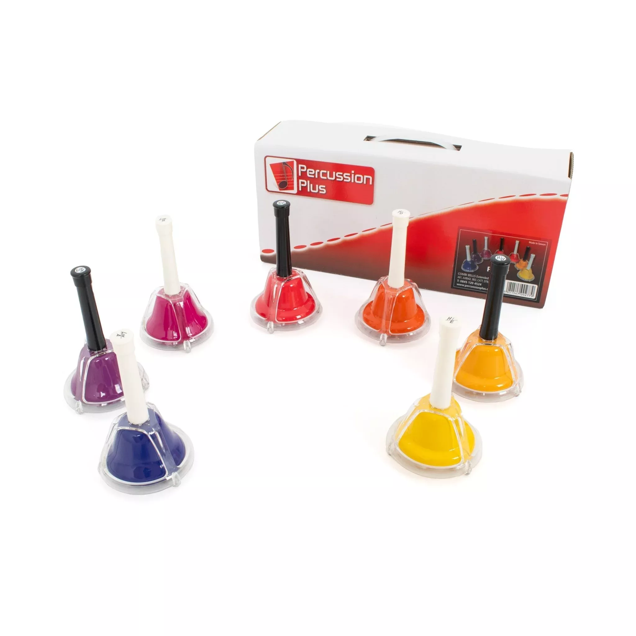 Percussion Plus PP277 combi hand bells – set of 7 (PP277)