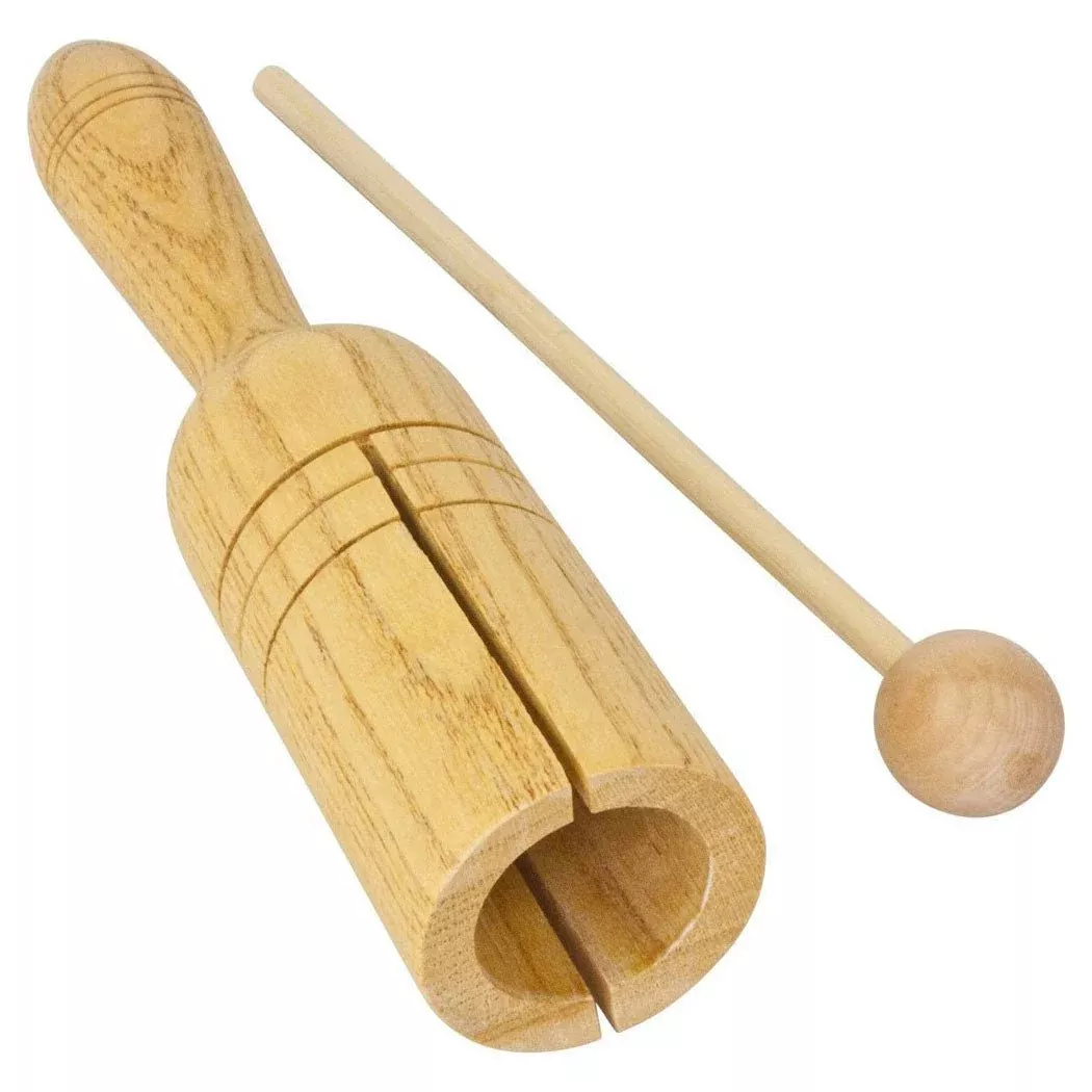 Percussion Plus single wooden agogo (PP354)