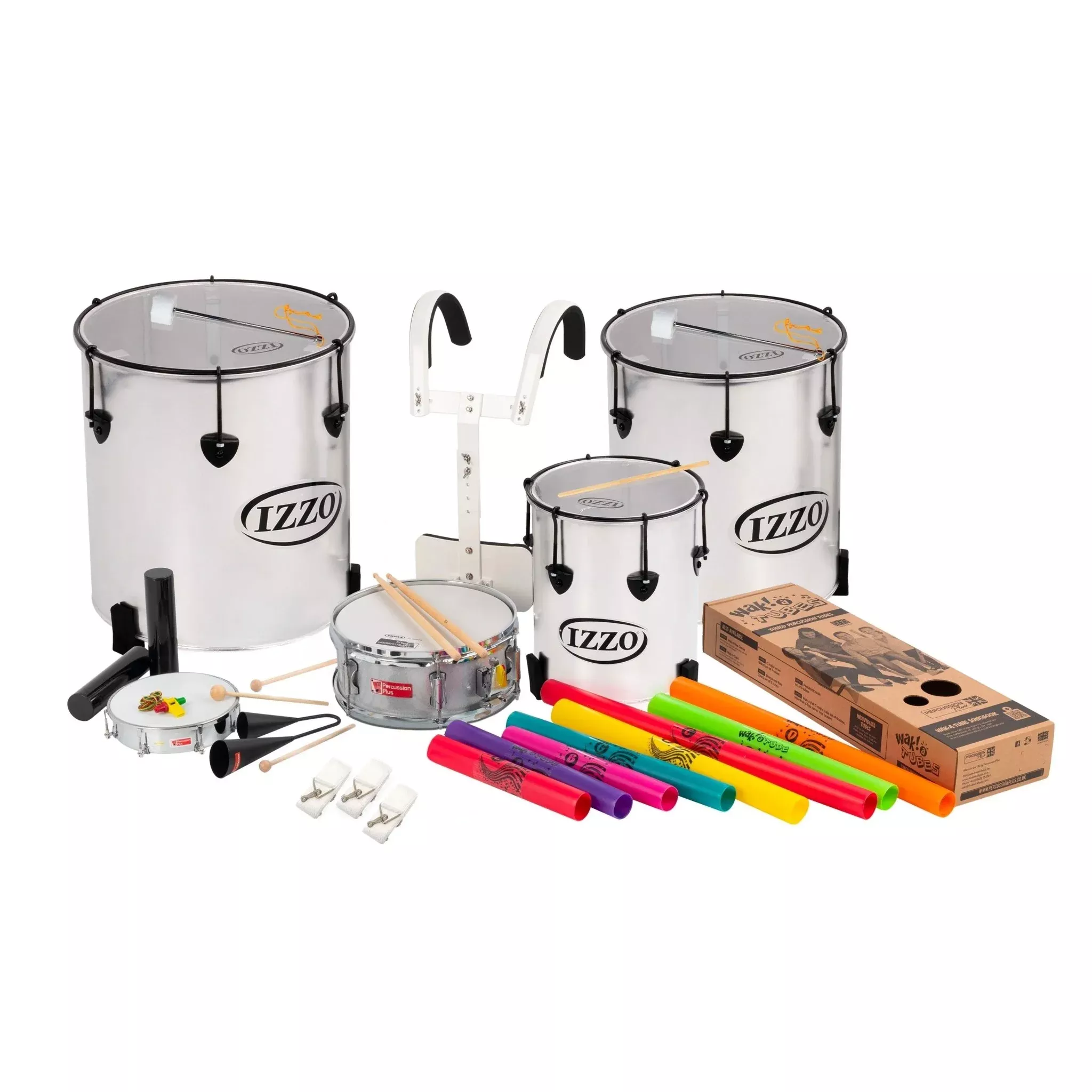 Percussion Plus Street samba pack for 10 players (PP7810)