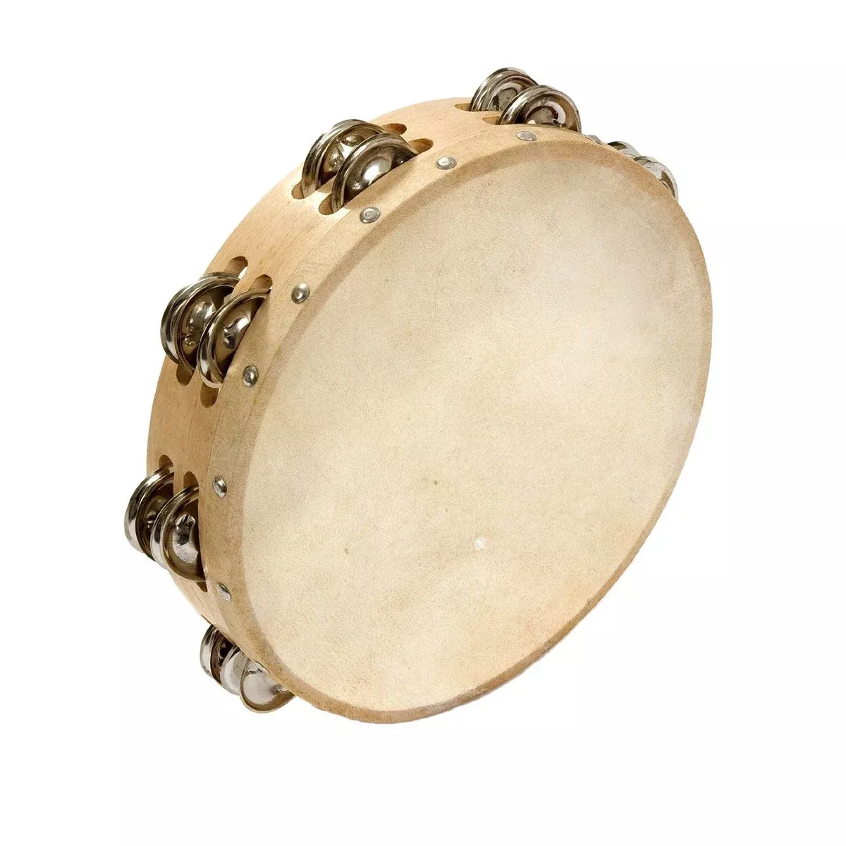 Percussion Plus tambourine - 10" Double row jingles (PP874)