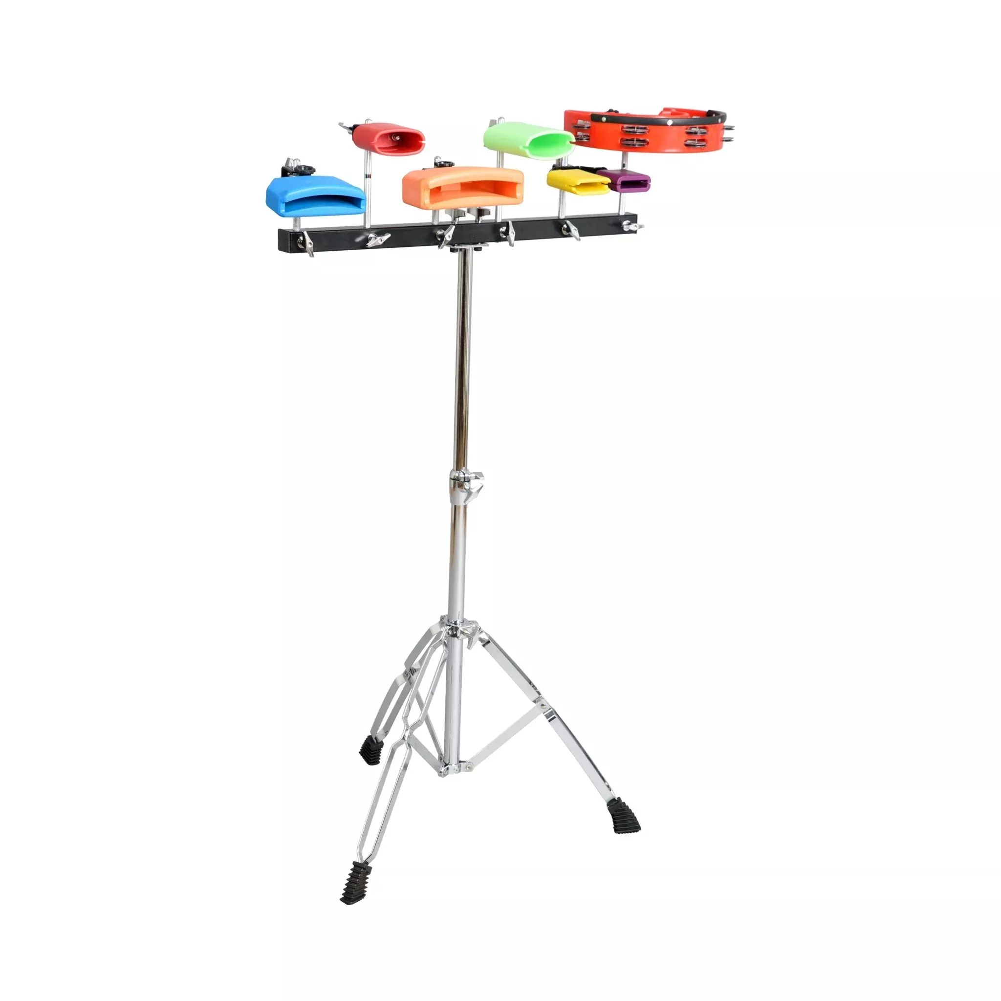 Percussion Plus temple block percussion set with stand (PP239)