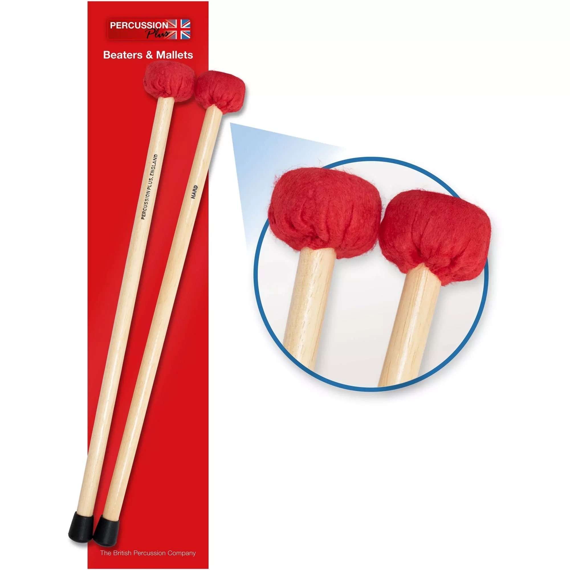 Percussion Plus timpani mallets - hard (PP072)