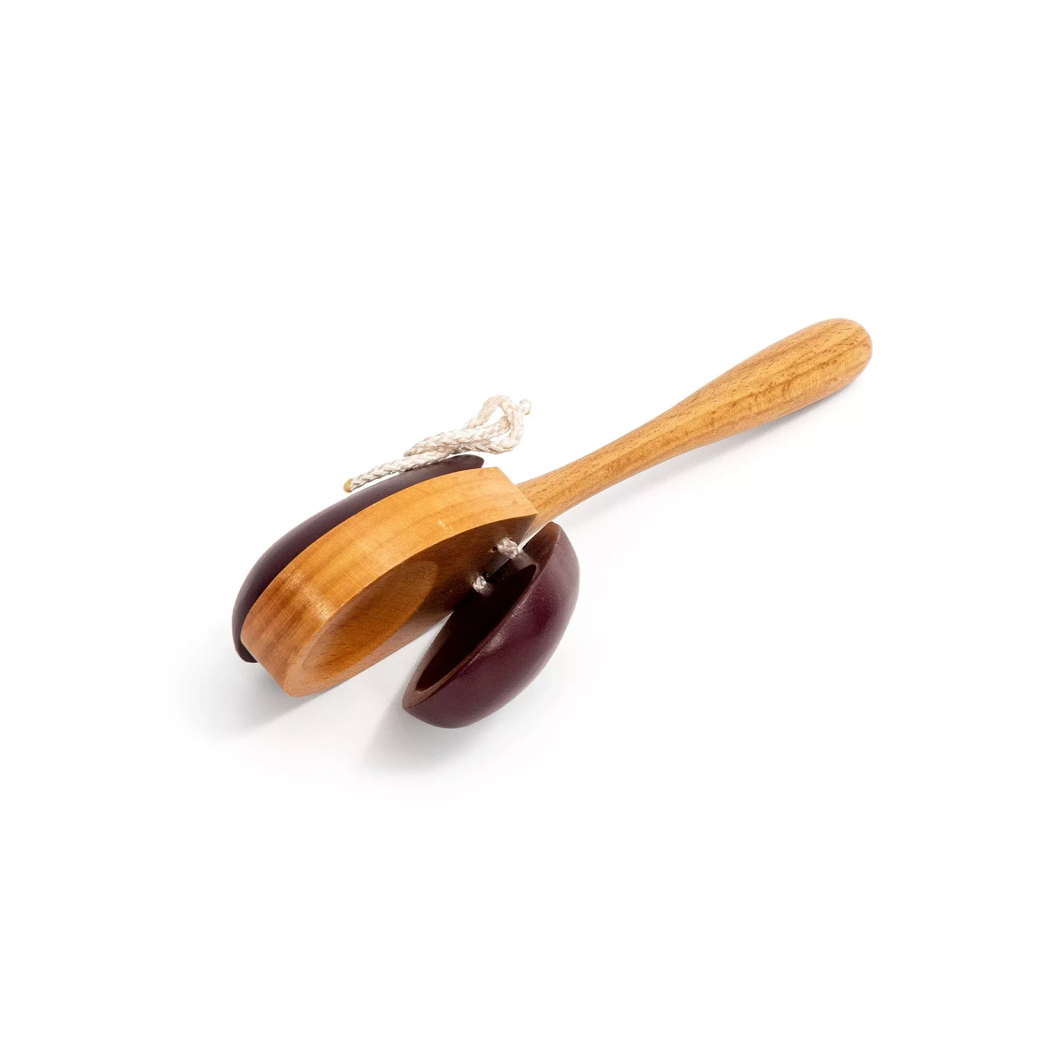Percussion Plus wooden castanets with handle (PP268)