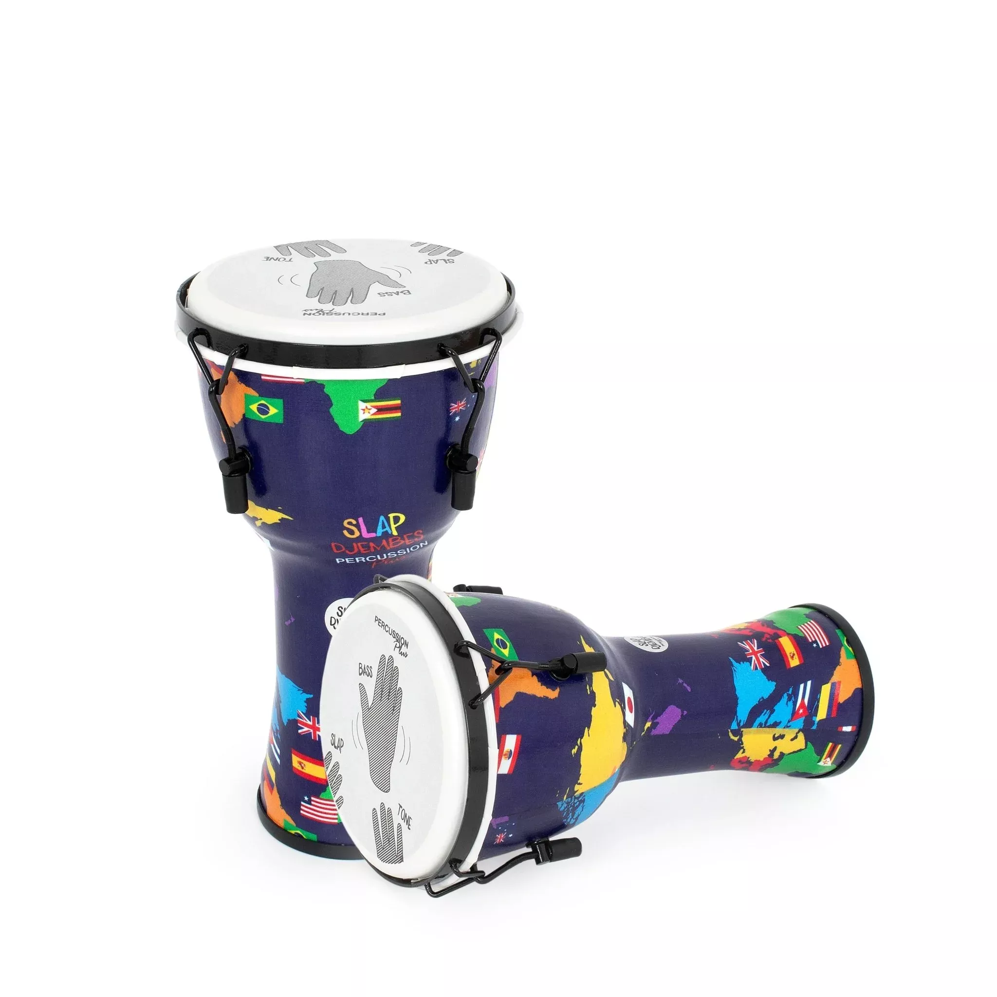 Percussion Plus World Slap Djembe mechanically tuned – 8 inch (PP6961)