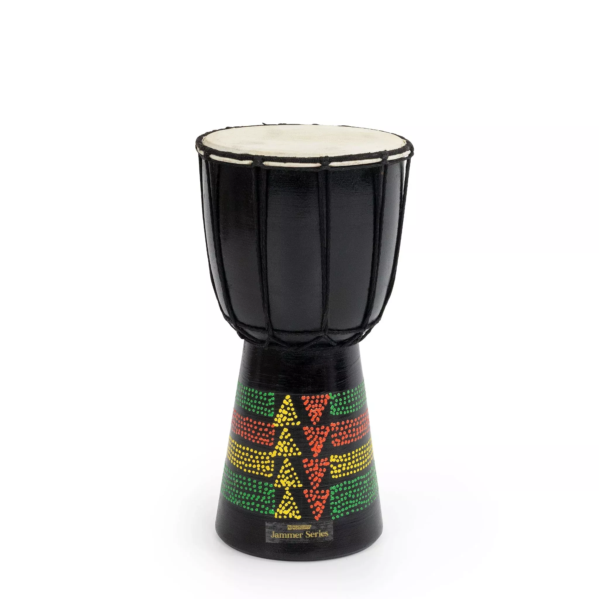 Percussion Workshop Kente djembe – rope tuned – 6 inch (head) (BDJ630K)
