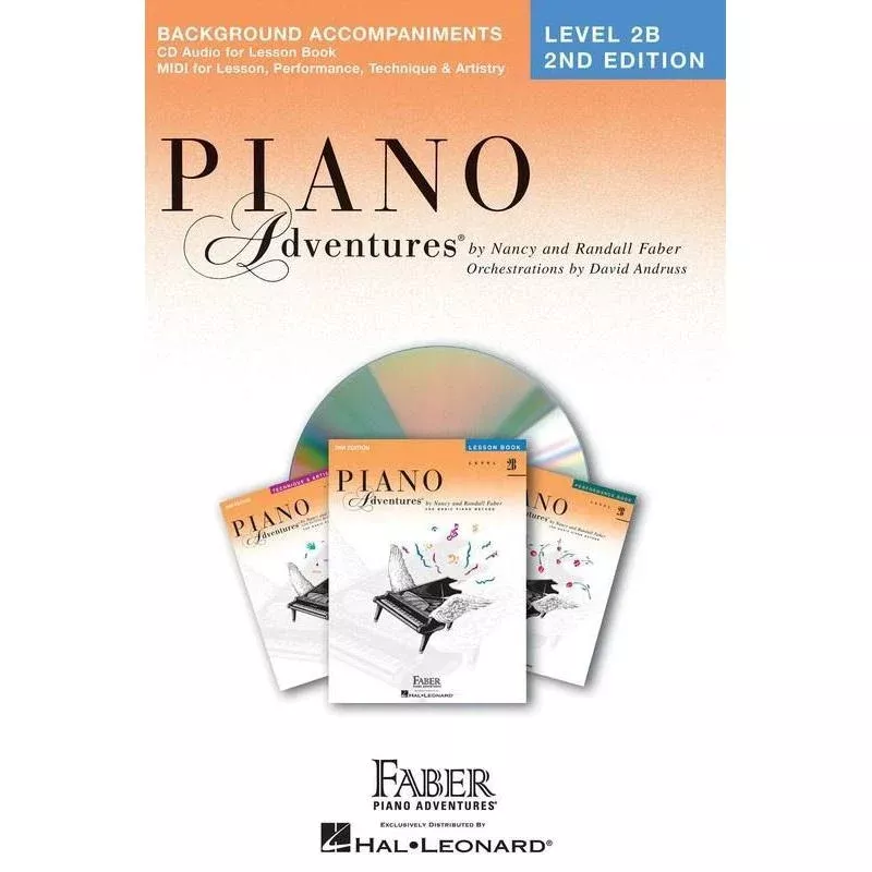 Piano Adventures 2B - Lesson Book CDs