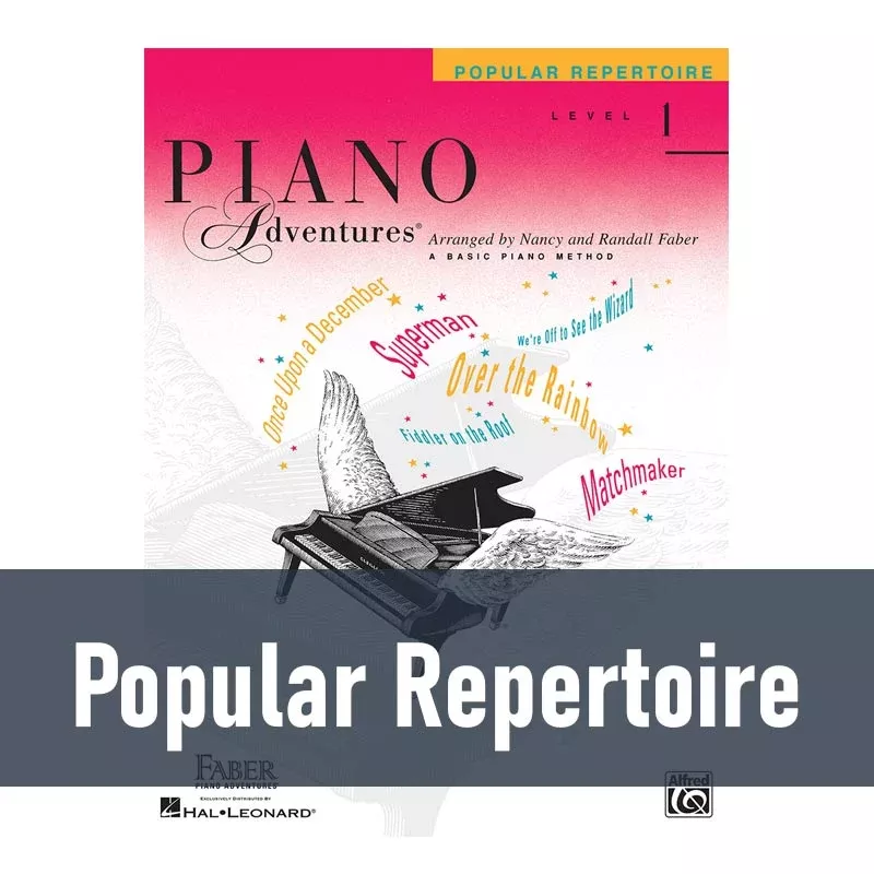 Piano Adventures - Popular Repertoire (Level 1)