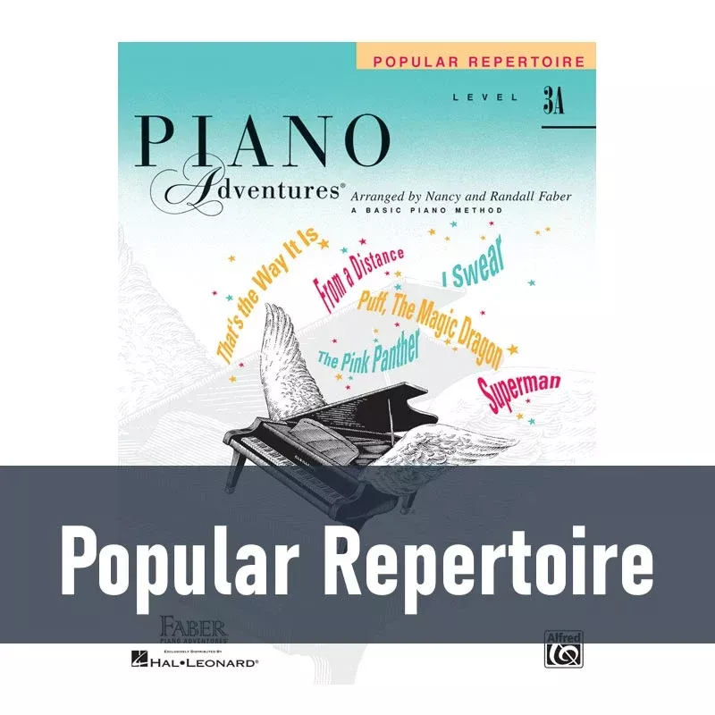 Piano Adventures – Popular Repertoire (Level 3A)