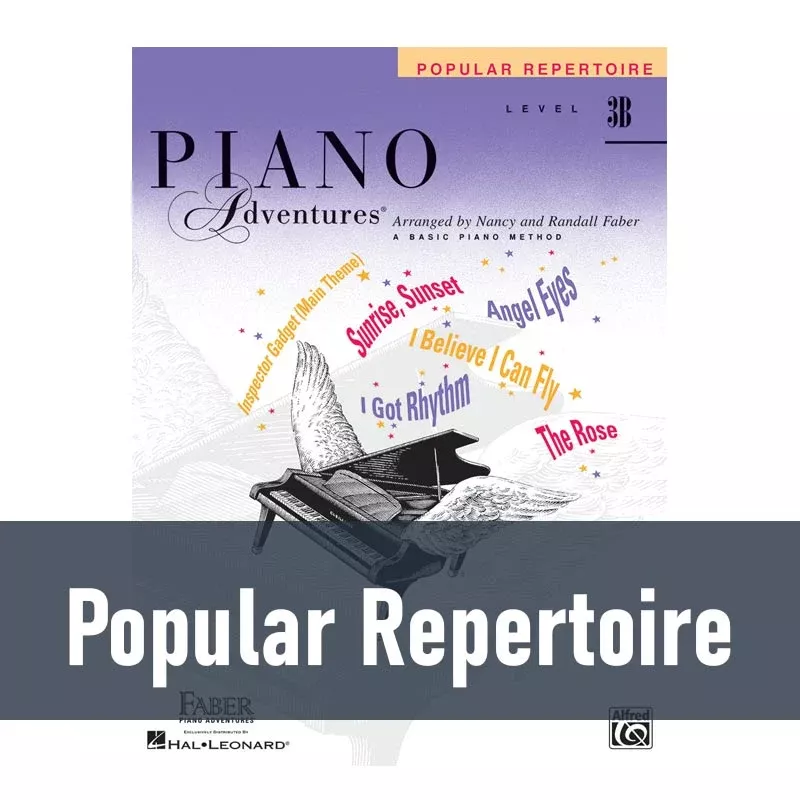 Piano Adventures – Popular Repertoire (Level 3B)