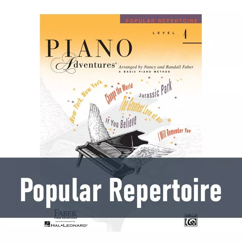 Piano Adventures - Popular Repertoire (Level 4)