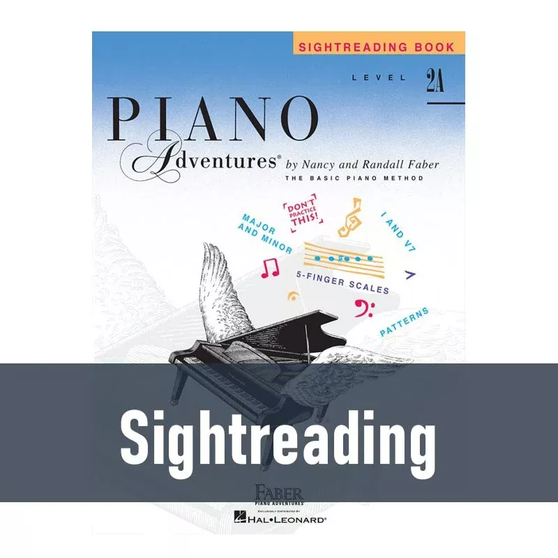 Piano Adventures - Sightreading (Level 2A)