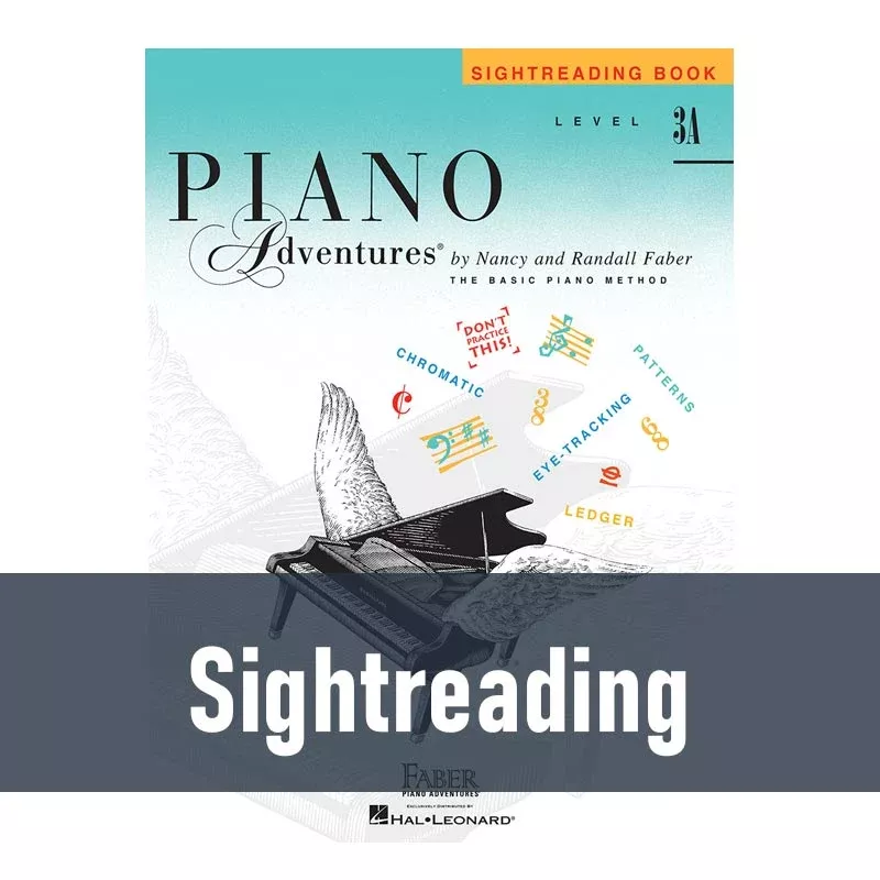Piano Adventures - Sightreading (Level 3A)