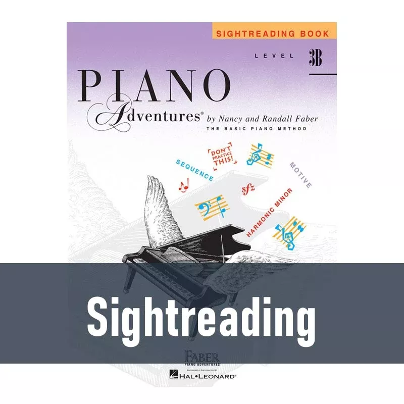 Piano Adventures - Sightreading (Level 3B)
