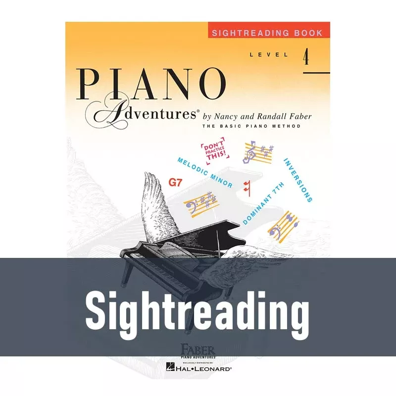 Piano Adventures - Sightreading (Level 4)