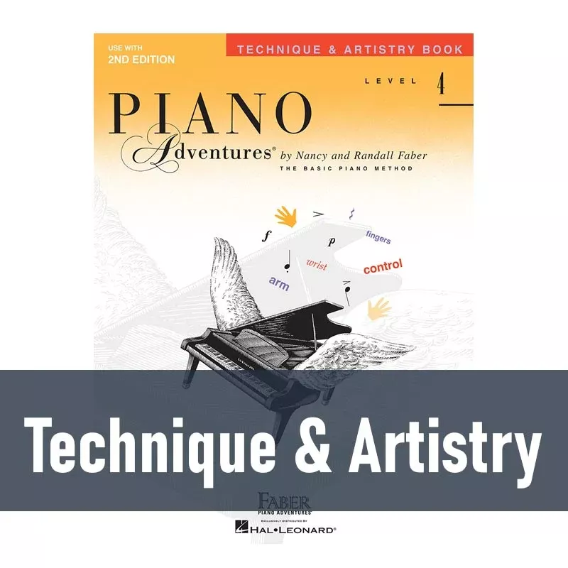 Piano Adventures - Technique & Artistry (Level 4)