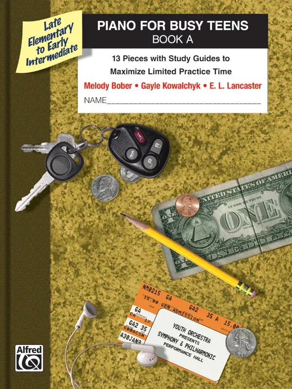 Piano for Busy Teens, Book A: Piano Book
