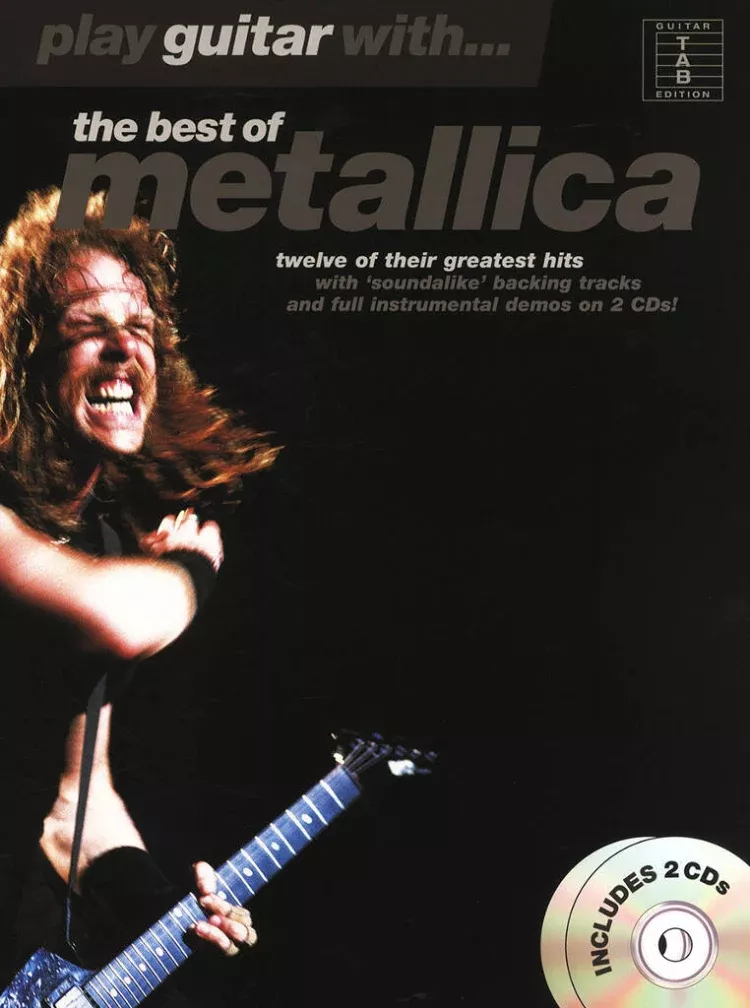Play Guitar With Best Of Metallica Tab Bk/Cd