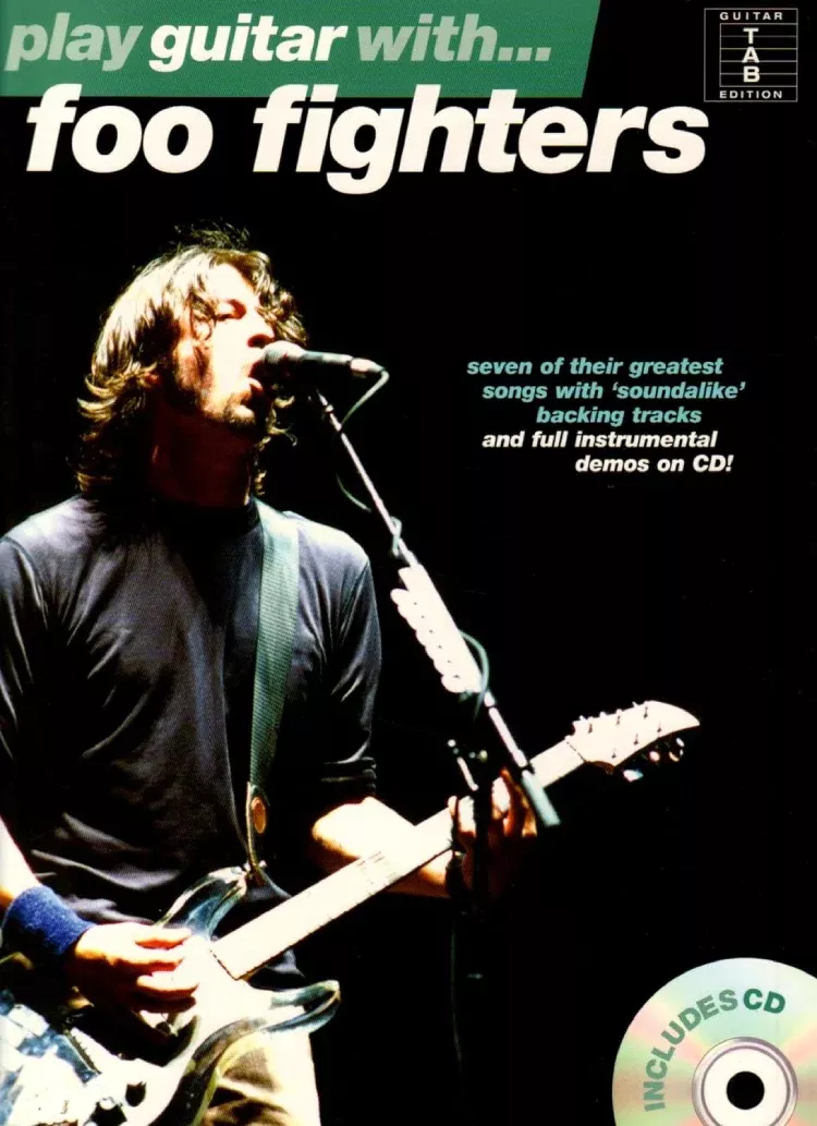 Play Guitar With Foo Fighters Tab Bk/Cd