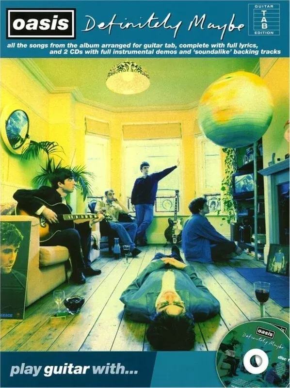 Play Guitar With Oasis Definitely Maybe Bk/Cd