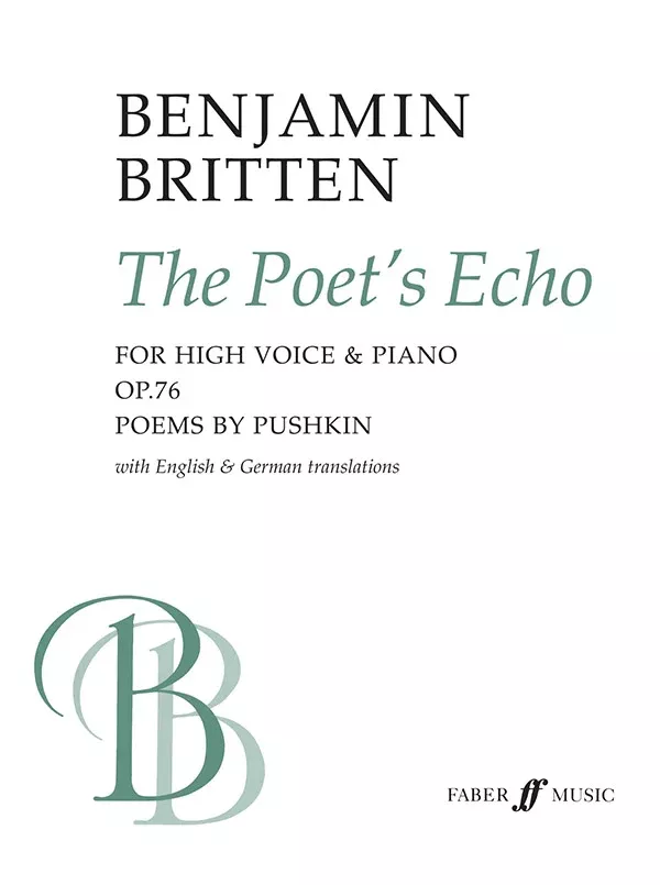 The Poet's Echo: High Voice Book