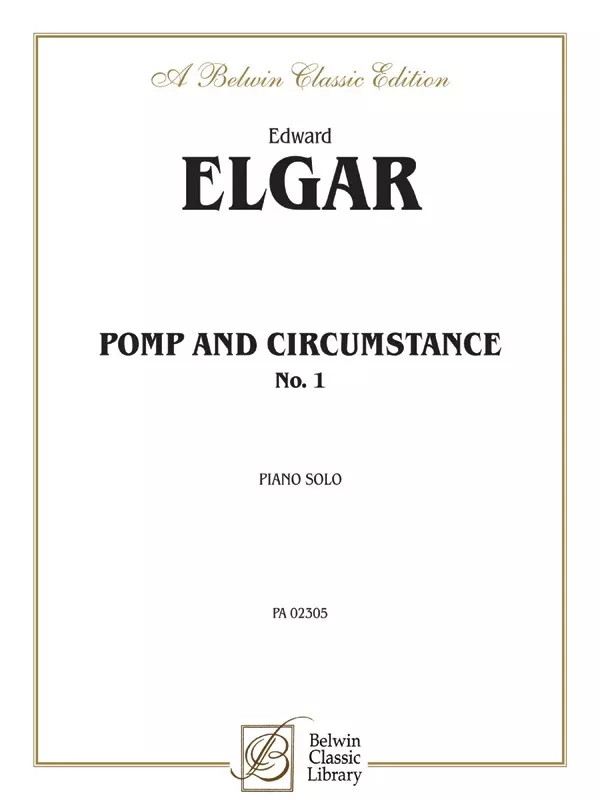 Pomp and Circumstance, No. 1: Piano Sheet