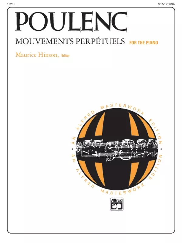 Poulenc: Mouvements perpétuels: Piano