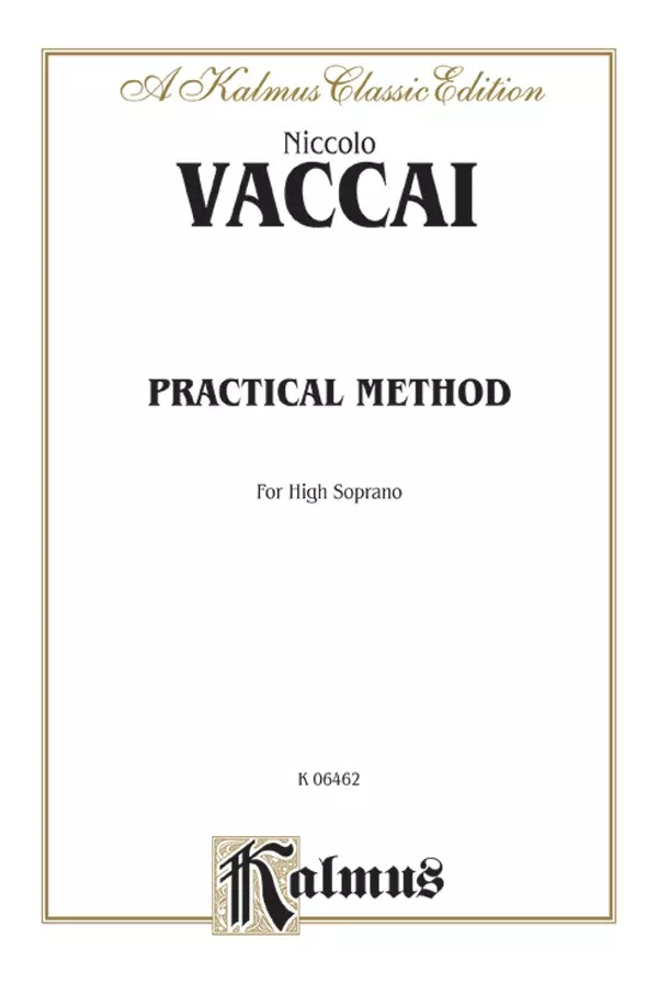 Practical Vocal Method for High Soprano: High Soprano Voice Book