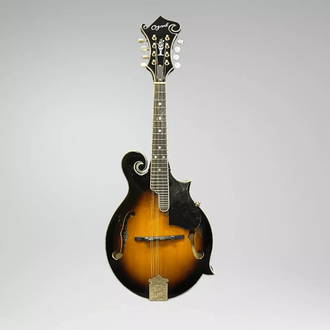 Pre-Owned Ozark 2255 F-Model Pro Mandolin Sunburst with TGI Hardcase