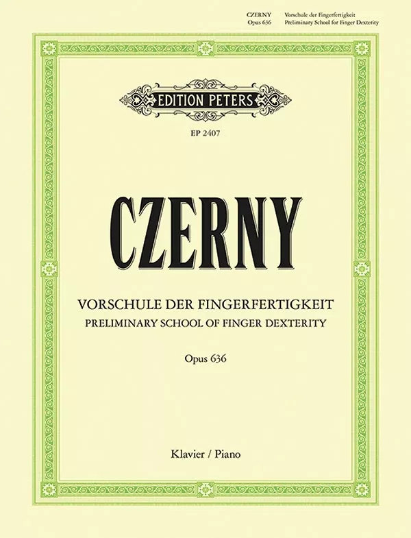 Preliminary School of Velocity Op.636: Piano Studies