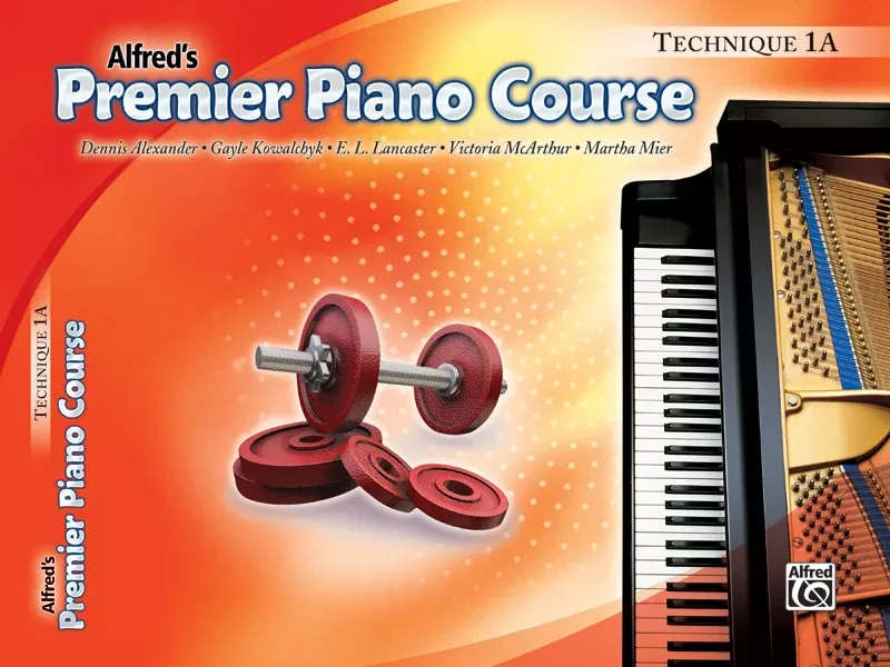 Premier Piano Course, Technique 1A: Piano Book