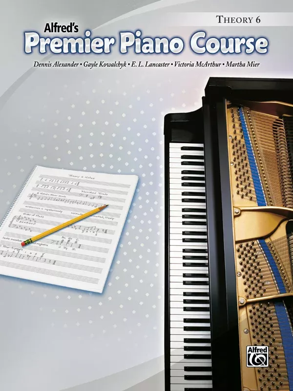 Premier Piano Course, Theory 6: Piano Book