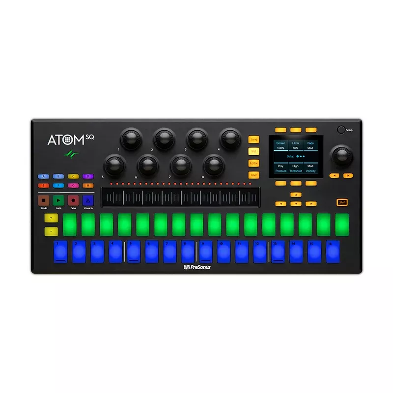 Presonus ATOM SQ Hybrid MIDI Keyboard/Pad Performance and Production Controller