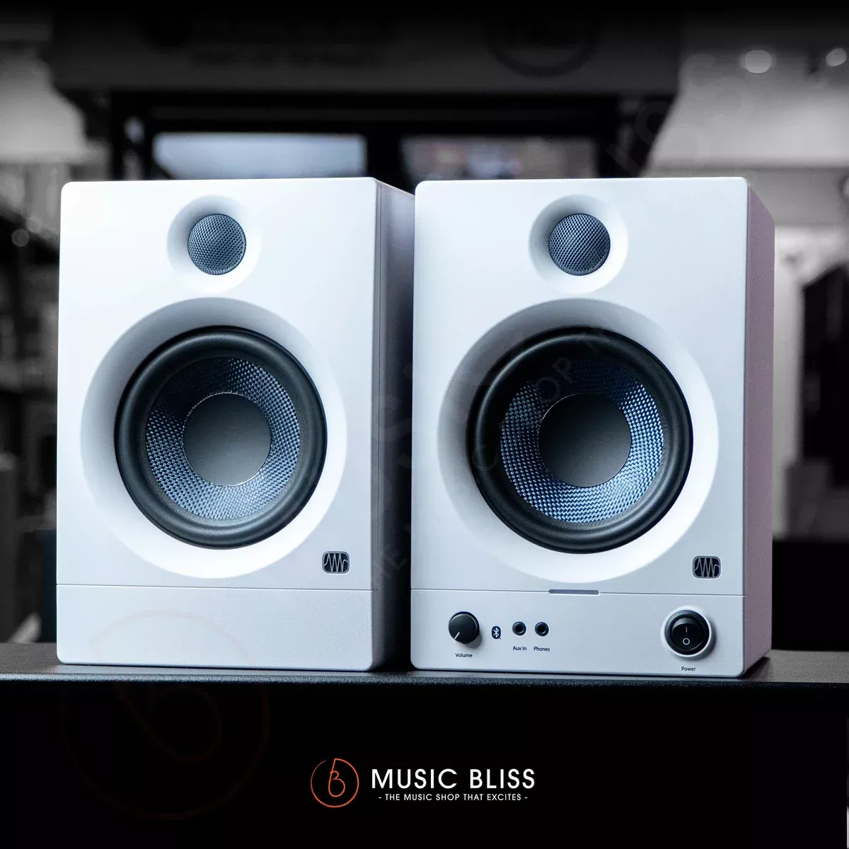 PreSonus Eris 5BT (2nd Generation) 5.25-inch Powered Bluetooth Studio Monitors – Pair