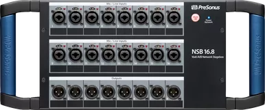 PreSonus NSB 16.8 Networked Stage Box, Black