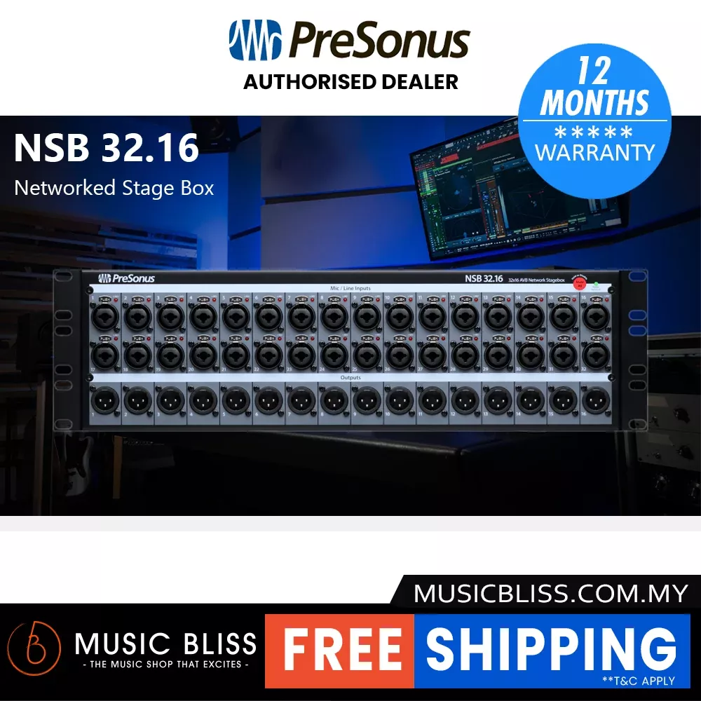 PreSonus NSB32.16 AVB Networked Stage Box
