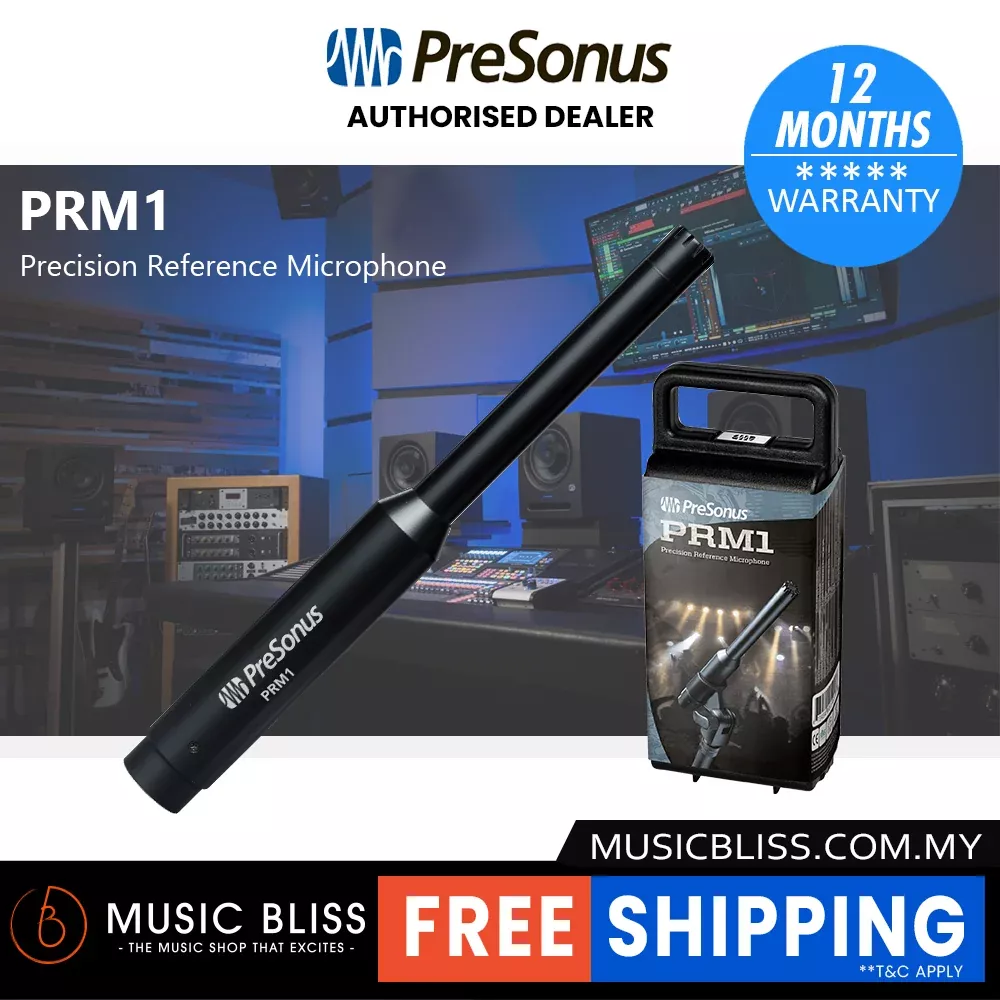 PreSonus PRM1 – Precision Reference Measurement Microphone