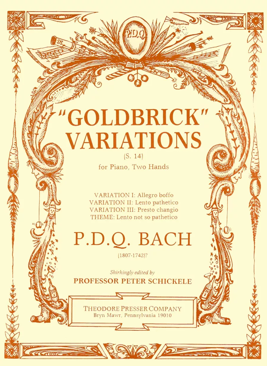 Presser 110-40706 Goldbrick Variations for Piano