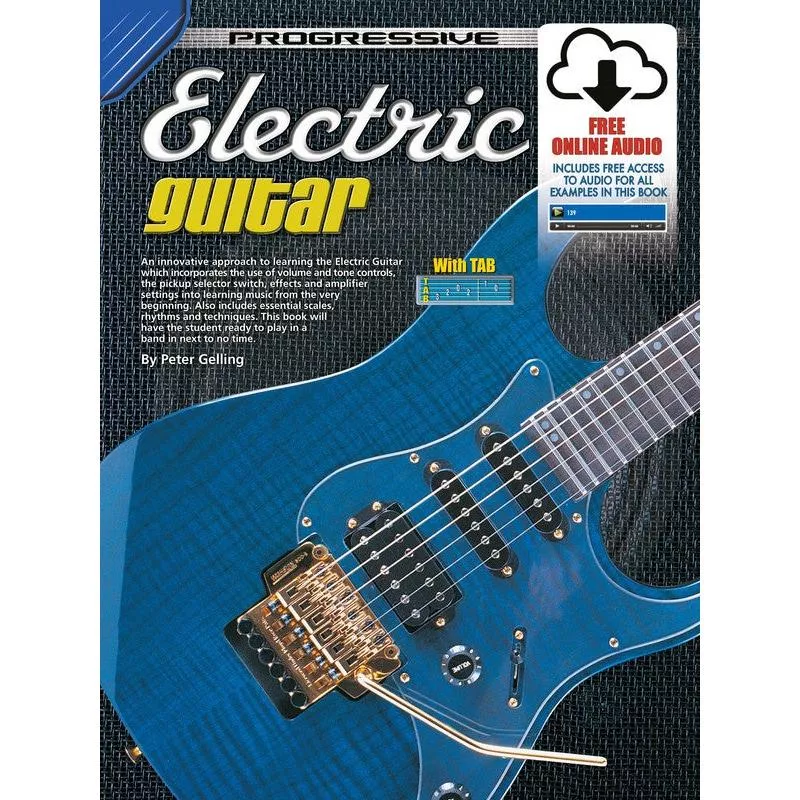 PROGRESSIVE ELECTRIC GUITAR BK/OLA