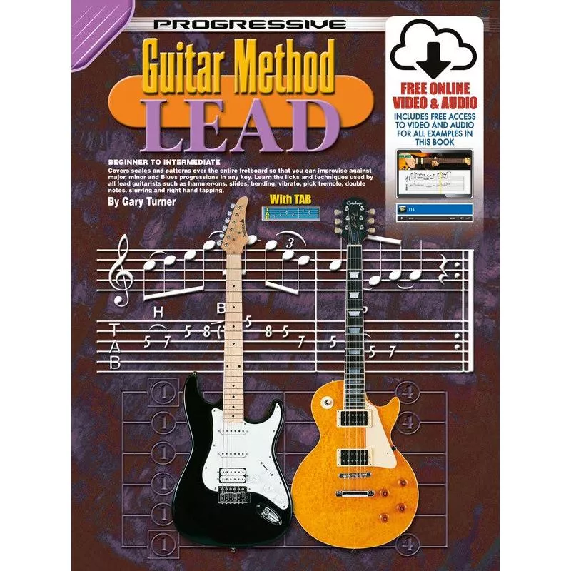 PROGRESSIVE GUITAR METHOD LEAD BK/OLA